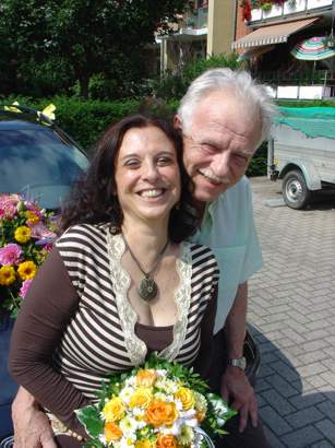 James Hooper mit Doreen Maria DeFeis